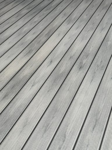 WPC Dielen im Wintergarten mit Fugenschlauch