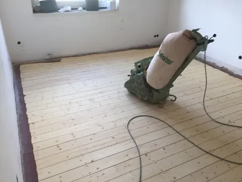 Geschliffener Dielenboden 