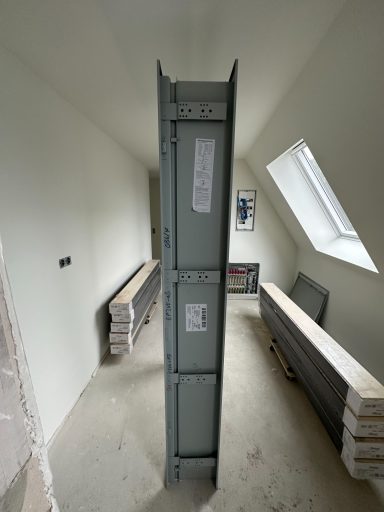 Einbau einer 2 Teiligen Stahlzage