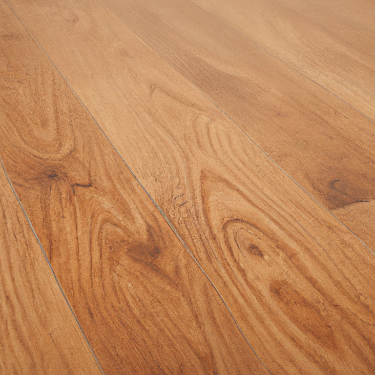 Eichenholzfußboden mit warmen, natürlichen Farbtönen und sichtbarer Holzmaserung.